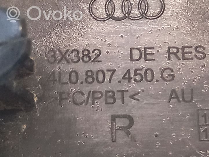 Audi Q7 4L Zaślepka haka holowniczego zderzaka tylnego 4L0807450G