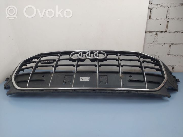 Audi Q8 Grille calandre supérieure de pare-chocs avant 4M8853651