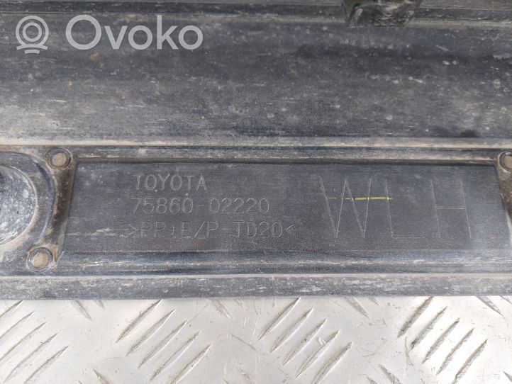 Toyota Corolla E210 E21 Kynnys 7586002220