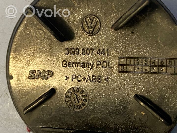 Volkswagen PASSAT B8 Galinis tempimo kilpos dangtelis 3G9807441