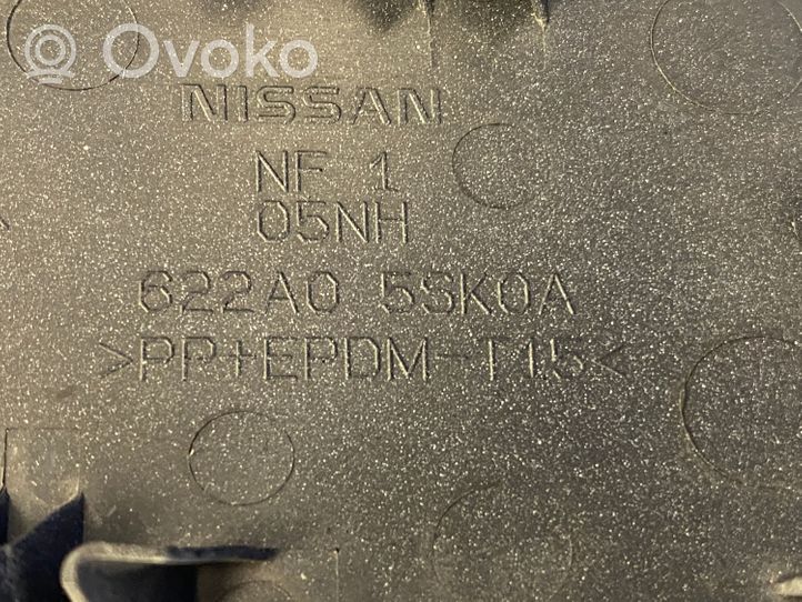 Nissan Leaf II (ZE1) Zaślepka / Osłona haka holowniczego przednia 622A05SK0A