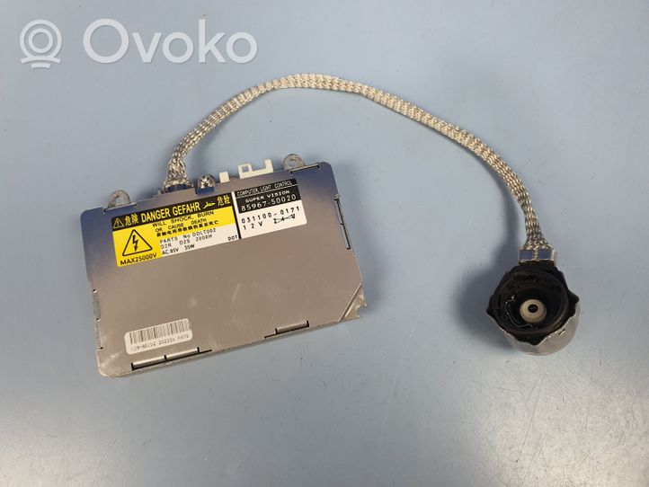 Toyota Prius (XW20) Modulo di zavorra faro Xenon 8596750020