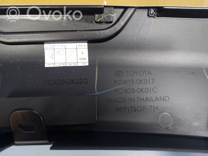 Toyota Hilux (AN120, AN130) Rivestimento passaruota anteriore PC4030K017