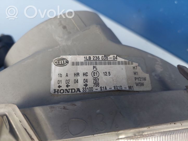 Honda Accord Faro/fanale 33100S1AE010