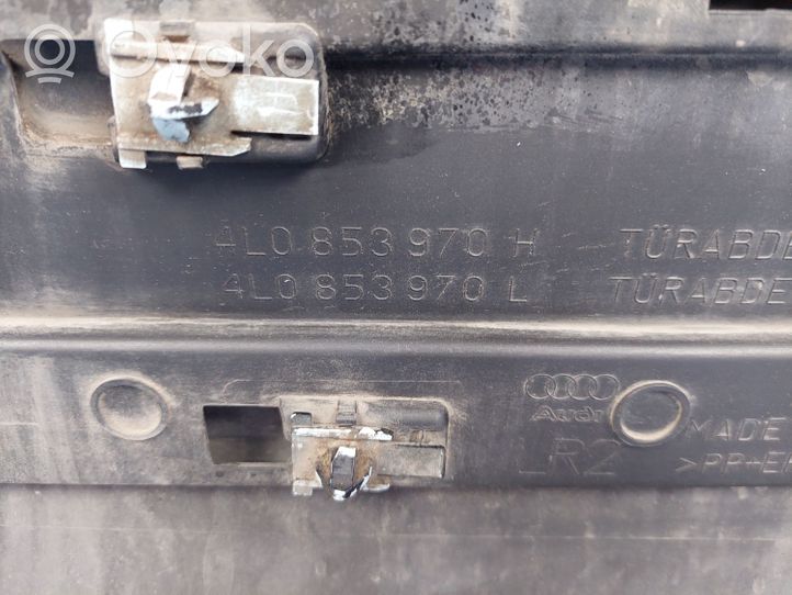 Audi Q7 4L Aizmugurē durvju dekoratīvā apdare (moldings) 4L0853970H