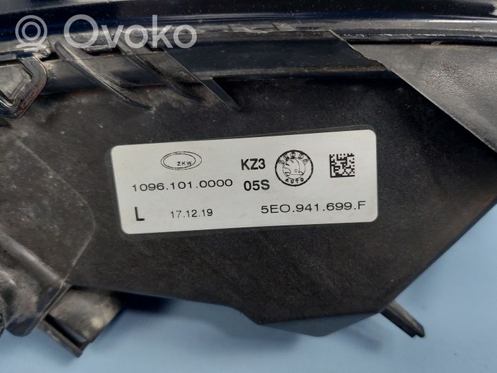 Skoda Octavia Mk3 (5E) Światło przeciwmgłowe przednie 5E0941699F