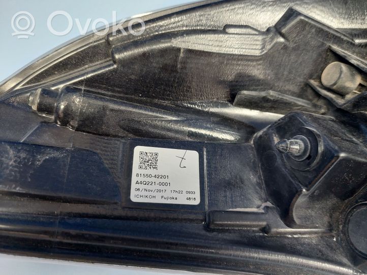 Toyota RAV 4 (XA40) Luci posteriori 8155042201