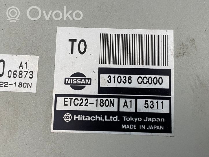 Nissan Murano Z50 Centralina/modulo scatola del cambio 31036CC000