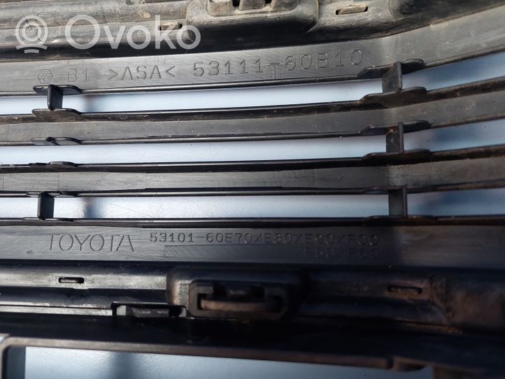 Toyota Land Cruiser (J150) Maskownica / Grill / Atrapa górna chłodnicy 5311160B10