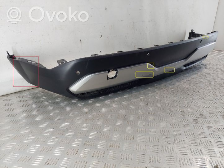 Nissan Qashqai J12 Rivestimento della parte inferiore del paraurti posteriore 850B26UA0A