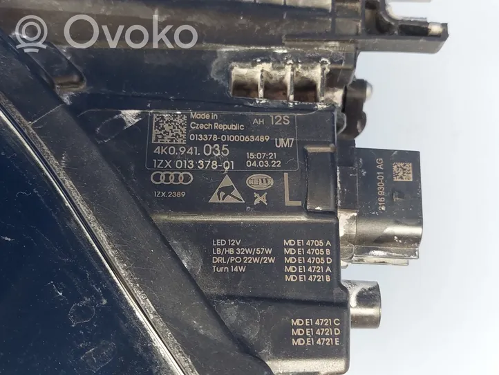 Audi A6 S6 C8 4K Lampa przednia 4K0941035