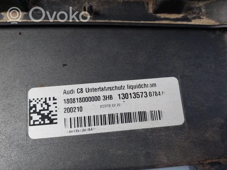 Audi A6 S6 C8 4K Rivestimento della parte inferiore del paraurti posteriore 4K9807900