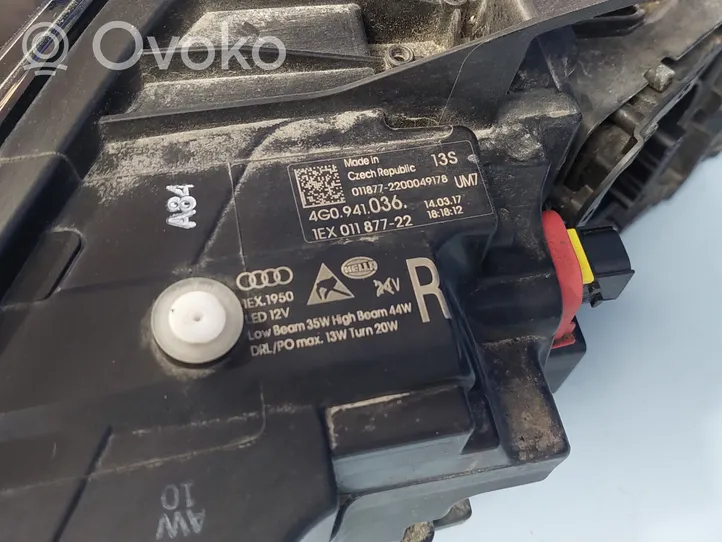 Audi A6 S6 C7 4G Lampa przednia 4G0941036