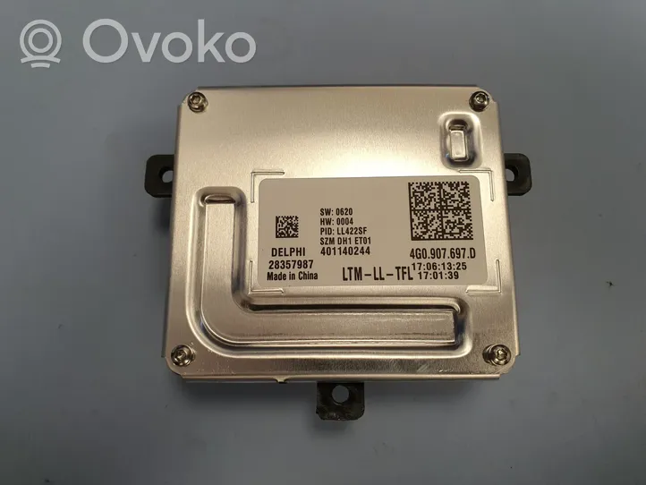 Audi A3 S3 8V Module de ballast de phare Xenon 4G0907697D