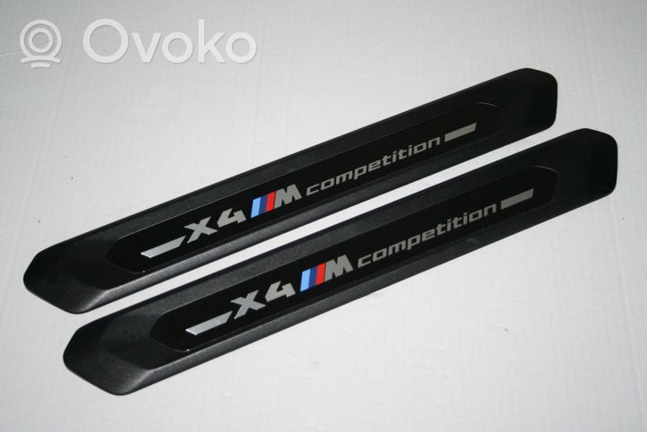 BMW X4M F98 Garniture de protection de seuil intérieur 