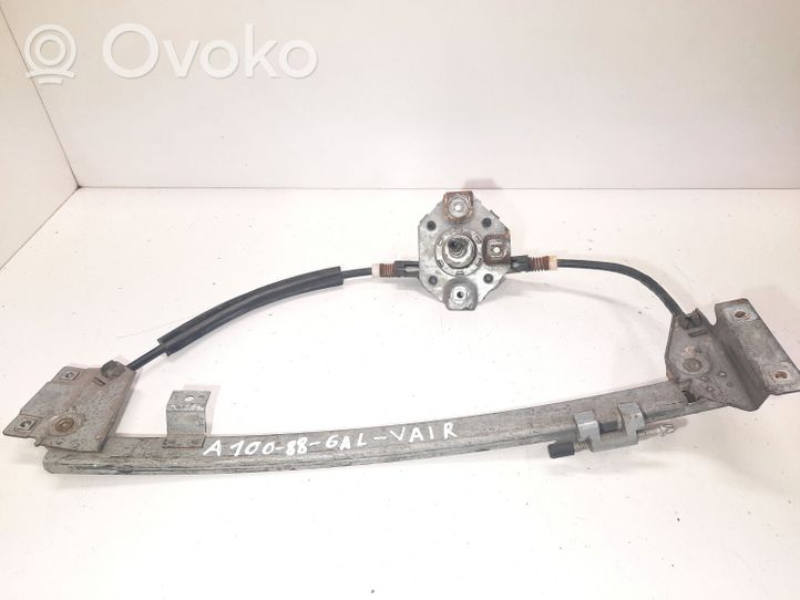 Audi 100 200 5000 C3 Mechanizm podnoszenia szyby tylnej bez silnika 443839399