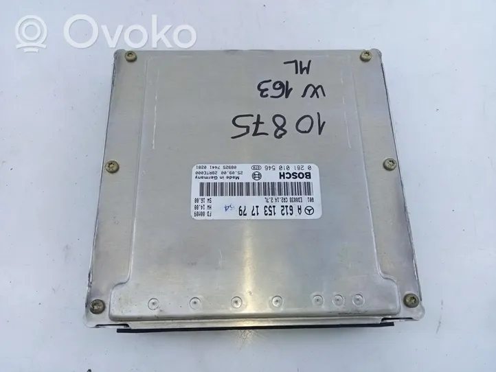 Mercedes-Benz ML W163 Sterownik / Moduł ECU A6121531779