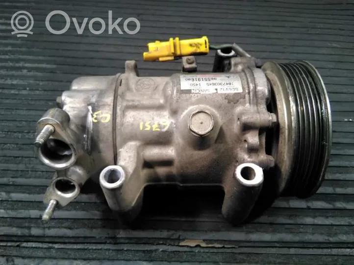 Citroen C3 Pluriel Ilmastointilaitteen kompressorin pumppu (A/C) 9655191680