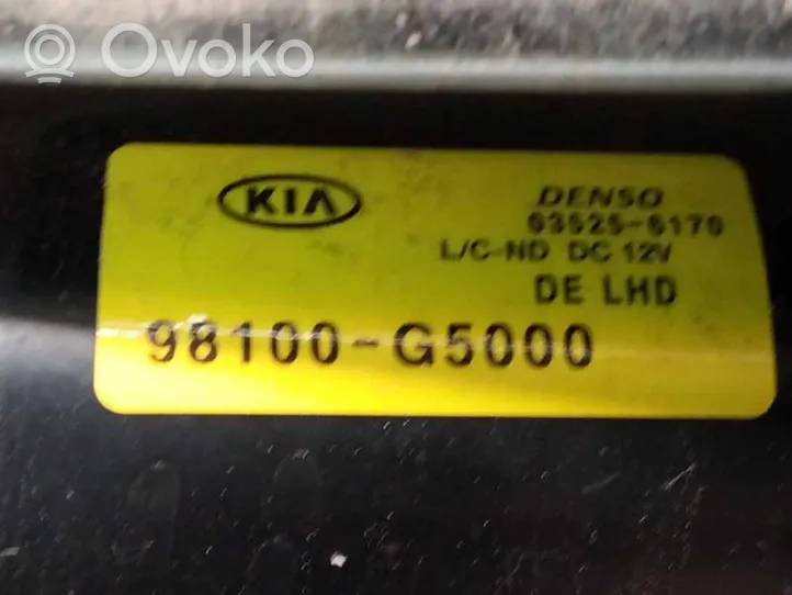 KIA Niro Etupyyhkimen vivusto ja moottori 98100G5000