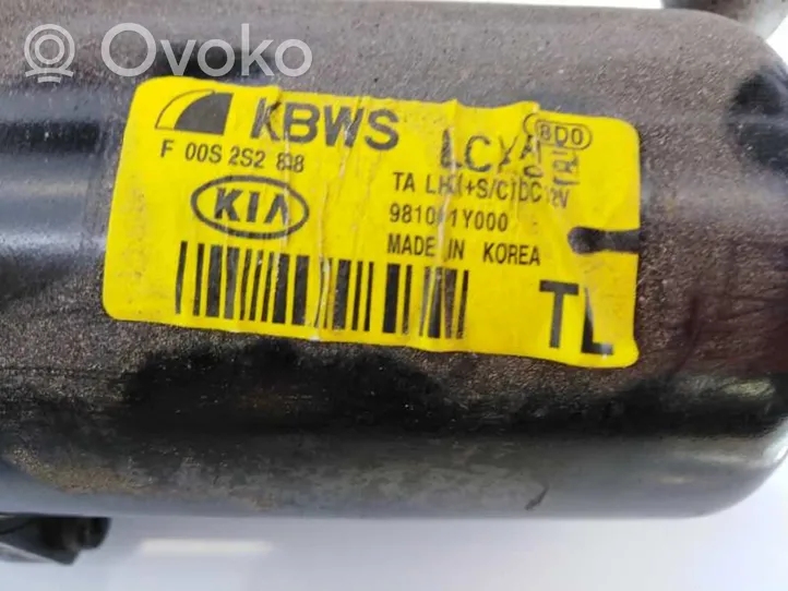 KIA Picanto Tringlerie et moteur d'essuie-glace avant 981041Y000