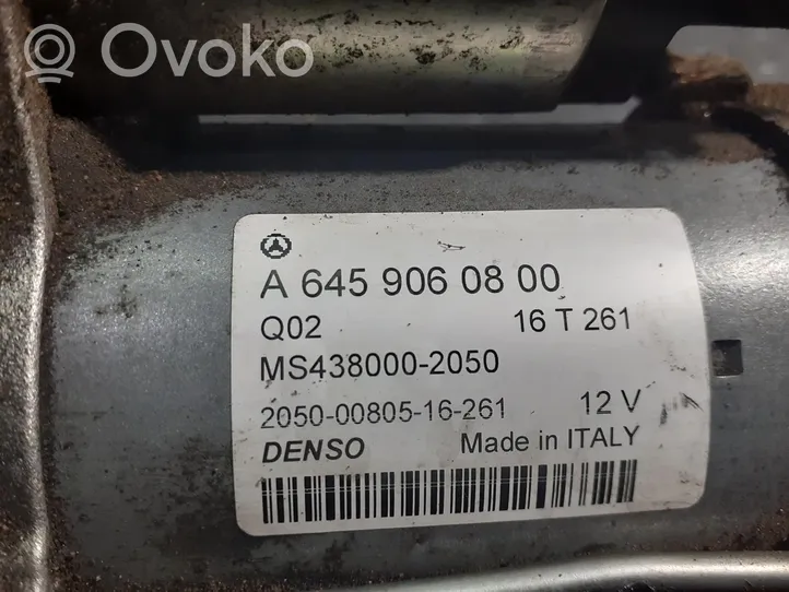 Infiniti QX30 Käynnistysmoottori A6459060800