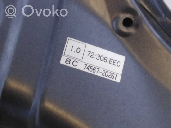 Toyota Avensis T250 Vano motore/cofano 7456720261
