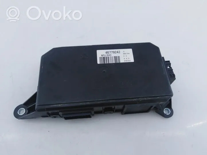 Lancia Ypsilon Oven keskuslukituksen ohjausyksikön moduuli 46779242