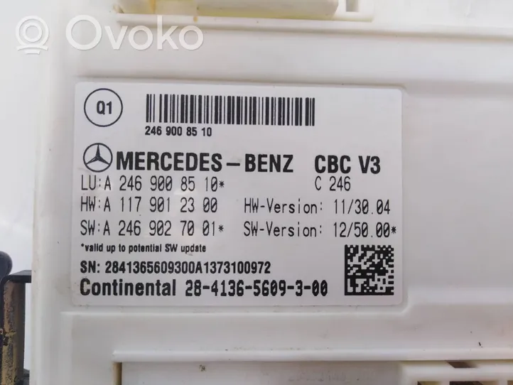 Mercedes-Benz A W176 Altre centraline/moduli A2469027001