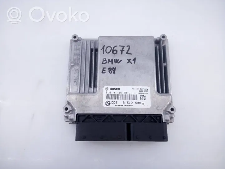 BMW X1 E84 Sterownik / Moduł ECU 8512499