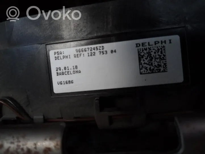 Citroen C4 II Picasso Taśma / Pierścień ślizgowy Airbag / SRS 96667245ZD