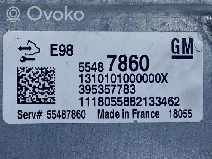 Opel Zafira C Calculateur moteur ECU 55487860