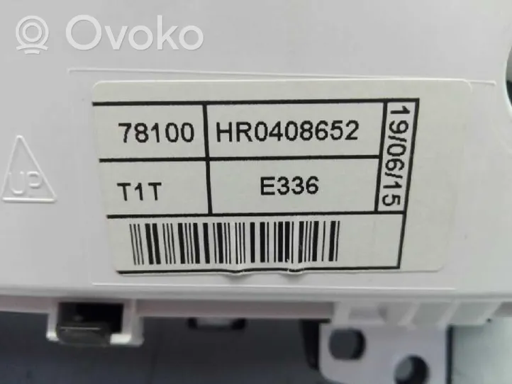 Honda CR-V Tachimetro (quadro strumenti) HR0408652