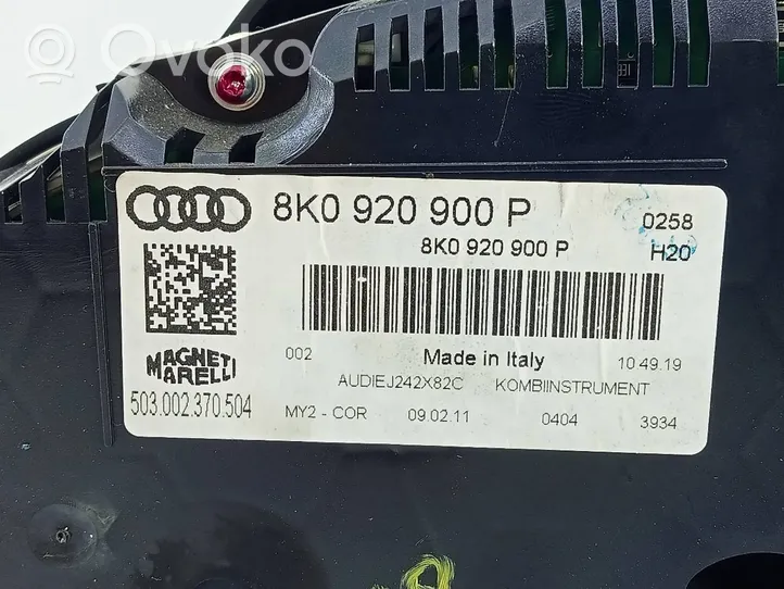 Audi A4 S4 B8 8K Nopeusmittari (mittaristo) 8K0920900P