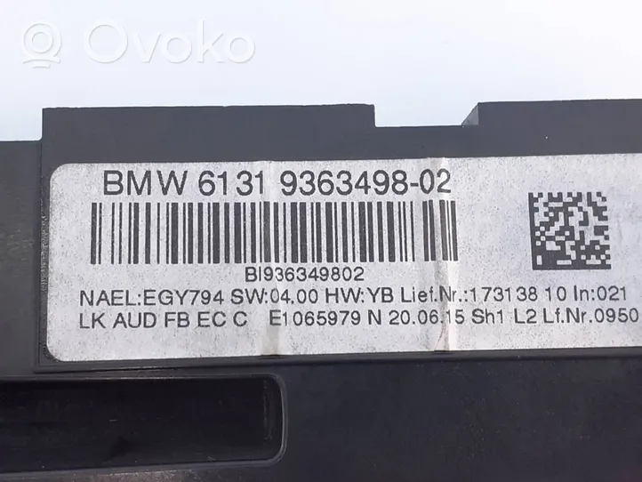 BMW 2 F22 F23 Unité principale radio / CD / DVD / GPS 932212107E