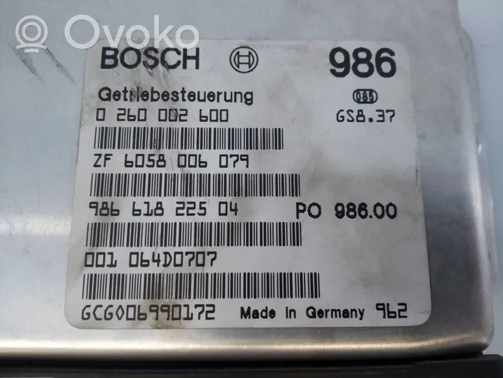 Porsche Boxster 986 Centralina/modulo scatola del cambio 98661822504