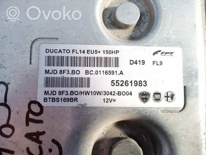 Fiat Ducato Calculateur moteur ECU 55261983