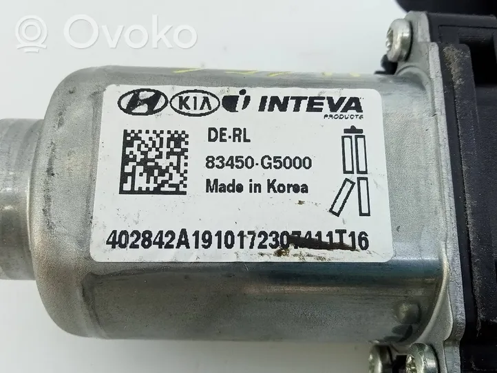 KIA Niro Moteur de lève-vitre de porte arrière 83450G5000