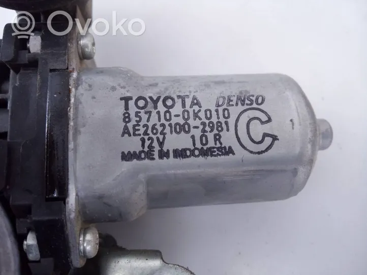 Toyota Hilux (AN10, AN20, AN30) Podnośnik szyby drzwi z silniczkiem 857100K010
