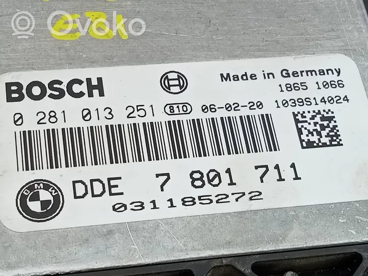 BMW 1 F20 F21 Sterownik / Moduł ECU 7801711