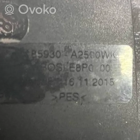 KIA Ceed Zasłona przeciwsłoneczna szyby pokrywy tylnej bagażnika / Zasłona szyby 85930A2500WK