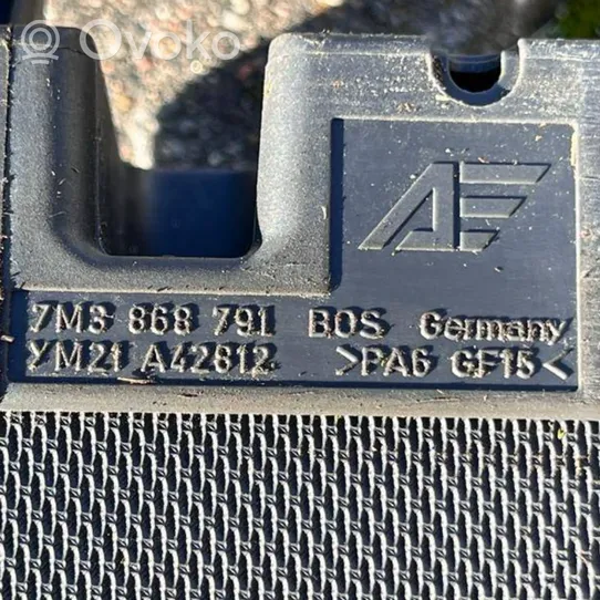 Volkswagen Sharan Copertura ripiano portaoggetti 7M3868791
