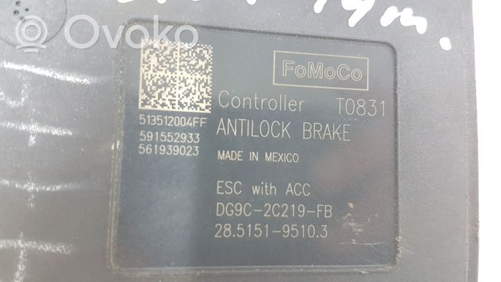 Ford Fusion II ABS Blokas DG9C2C219FB