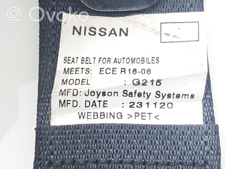 Nissan Qashqai Saugos diržas galinis 509RNAE3DJ