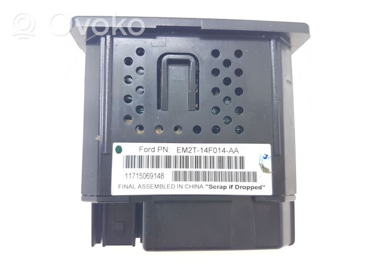 Ford Edge II USB socket connector EM2T14F014