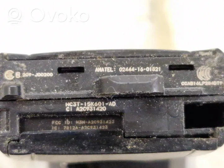 Ford Edge II Klucz / Karta zapłonu HC3T15K601
