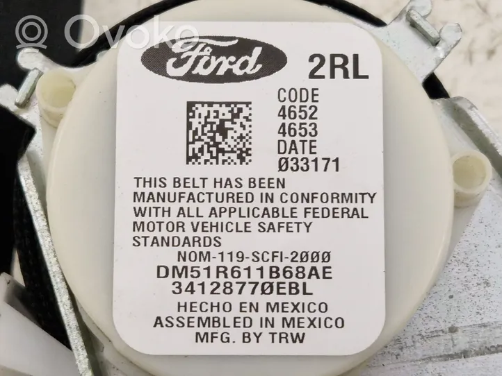 Ford C-MAX II Ceinture de sécurité arrière DM51R611B68