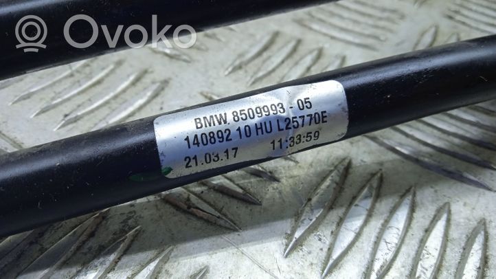 BMW 3 F30 F35 F31 Tubo flessibile del radiatore dell’olio del cambio 8509993