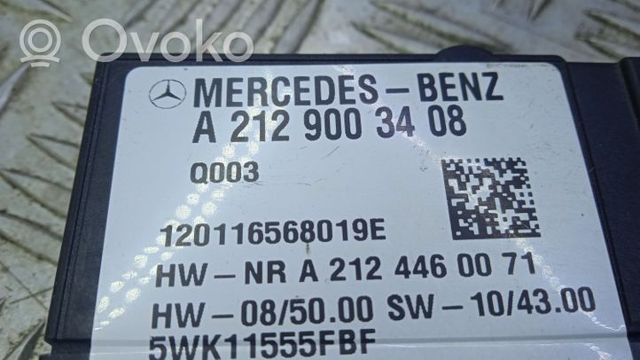 Mercedes-Benz CLS C218 AMG Unité de commande / module de pompe à carburant A2129003408