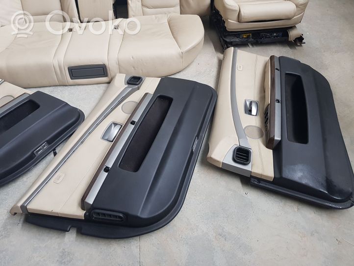 BMW 7 E65 E66 Garnitures, kit cartes de siège intérieur avec porte 