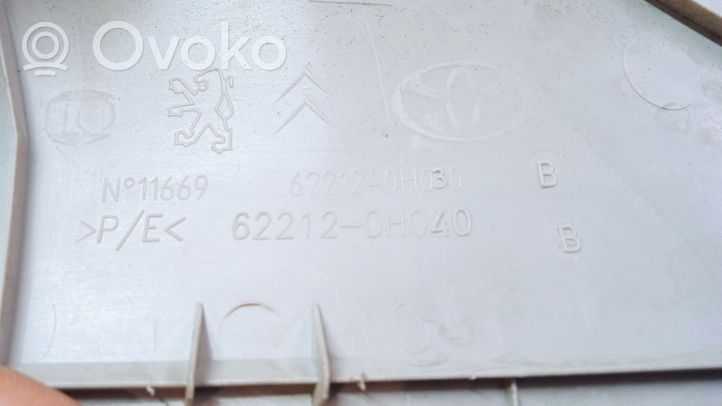 Toyota Aygo AB10 A-pilarin verhoilu 622120H040